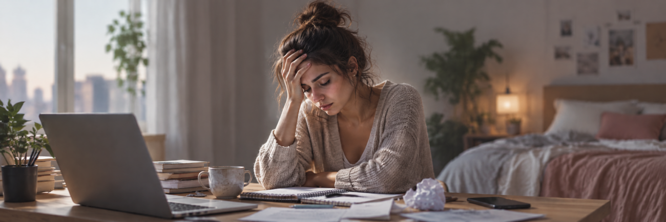 آیا استرس می‌تواند چرخه پریود را کاملاً به هم بزند؟