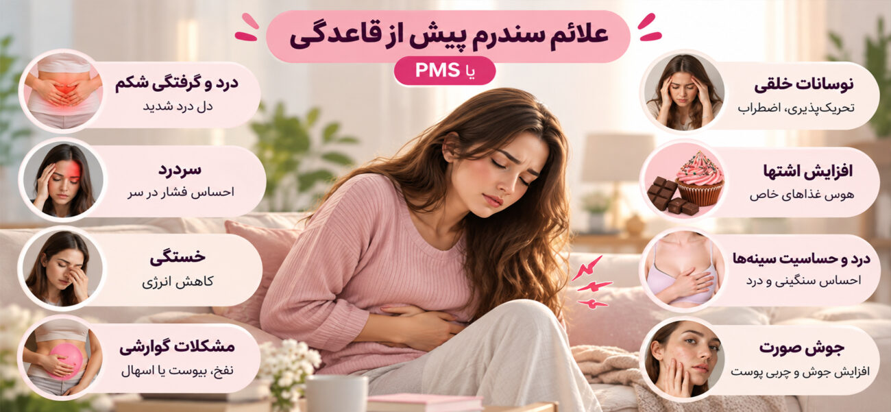 علائم شدید PMS