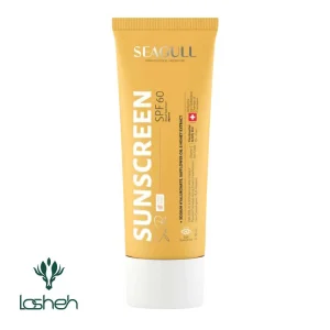 کرم ضدآفتاب فاقد رنگ SPF 60 سی گل