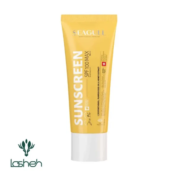 کرم ضد‌آفتاب فاقد رنگ SPF100 سی گل