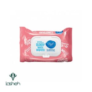 دستمال مرطوب کودک کالاندولا ۵۰ برگ دافی