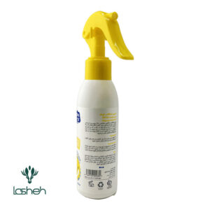اسپری ضد آفتاب کودک بیبی فرست حاوی ترکیبات پری بیوتیک spf50