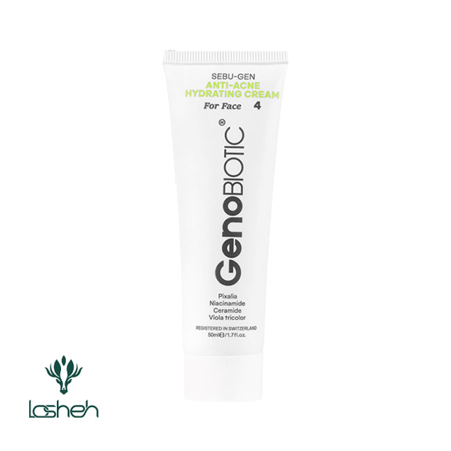 کرم آبرسان ژنوبایوتیک مدل ضد آکنه مناسب پوست‌های چرب و مستعد آکنه