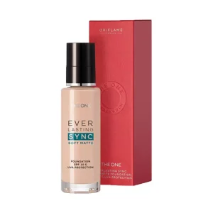 خرید کرم پودر اوریفلیم سری دوان مدل Sync مناسب انواع پوست حجم 30 میل