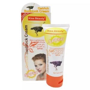 ضد آفتاب کیس بیوتی حاوی عصاره شتر مرغ