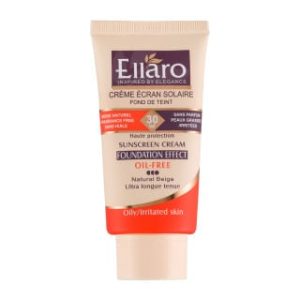 کرم ضد آفتاب کرم پودری فاقد چربی SPF 30 الارو