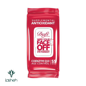 دستمال مرطوب پاک کننده آرایش ( مدل آنتی اکسیدان) درب دار دافی