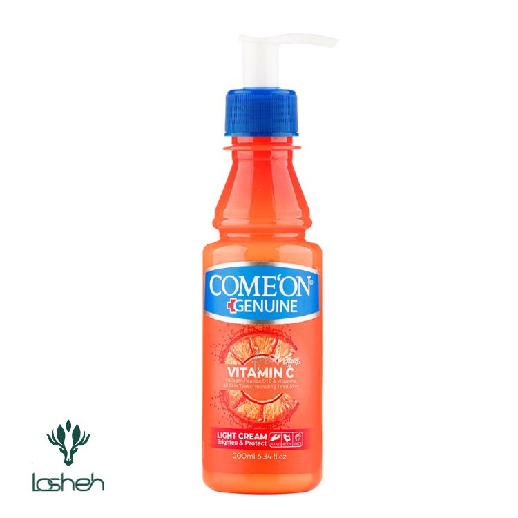 کرم مرطوب‌کننده‌ حاوی ویتامین C کامان