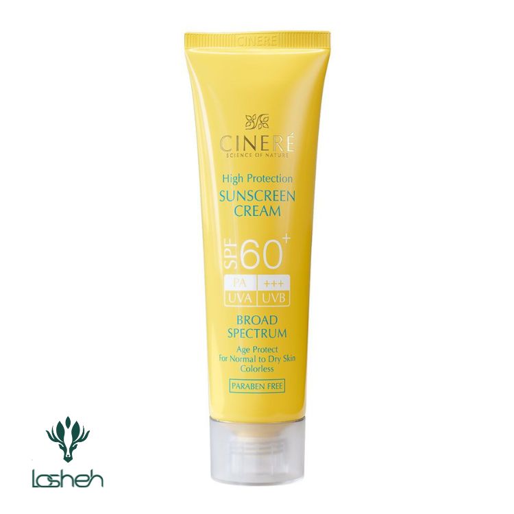 کرم ضد آفتاب SPF60 بدون رنگ سینره کرم ضد آفتاب SPF60 بدون رنگ سینره