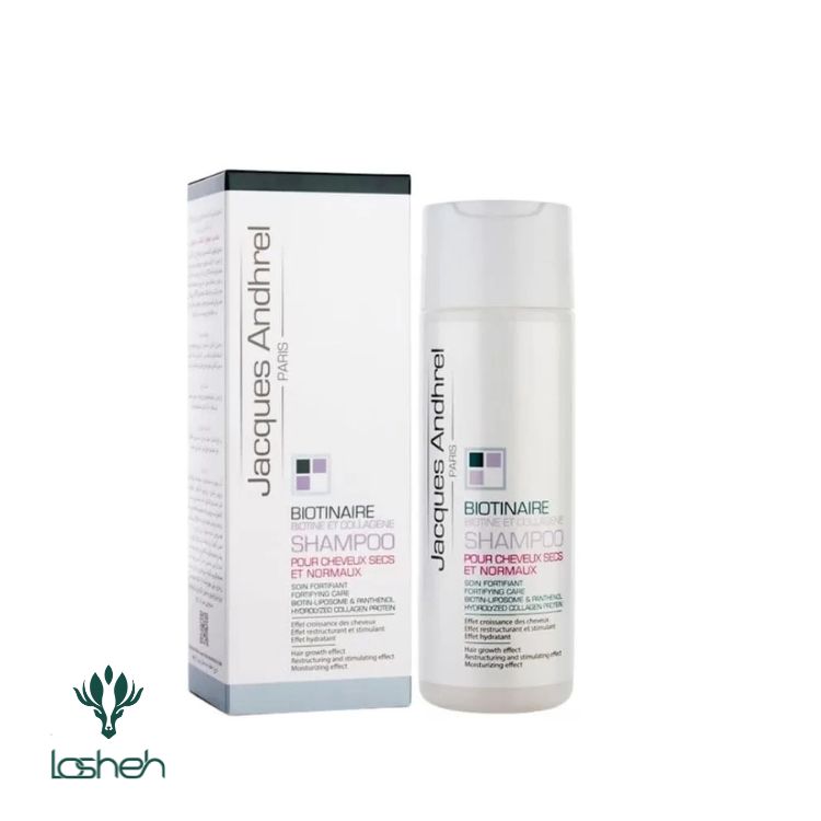 شامپو-تقویت-کننده-مو-حاوی-بیوتین-و-کلاژن-ژاک-آندرل-پاریس شامپو تقویت کننده مو حاوی بیوتین و کلاژن ژاک آندرل پاریس