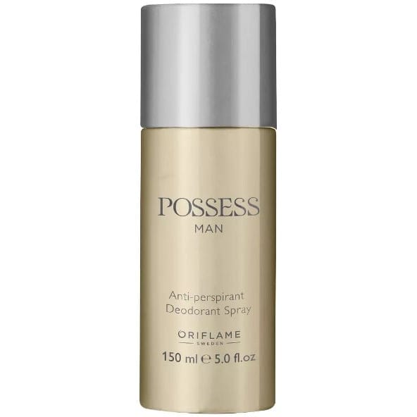 اسپری دئودورانت مردانه اوریفلیم مدل Possess Man حجم 150 میل اسپری دئودورانت مردانه اوریفلیم مدل Possess Man حجم 150 میل