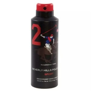 اسپری دئودورانت مردانه بورلی هیلز پولو کلاب مدل Number 2 حجم 175 میل