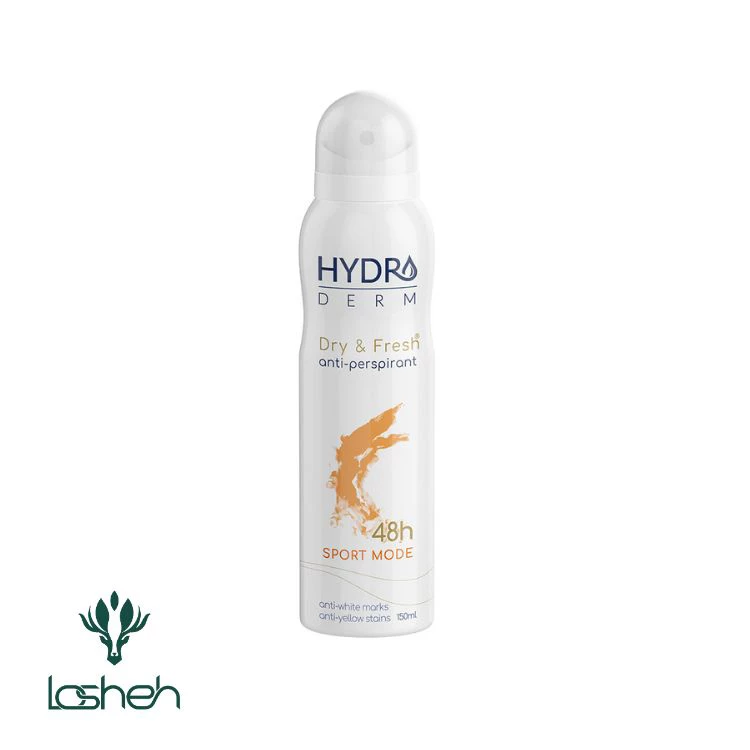 اسپری دئودورانت و ضد تعریق مدل Sport Mode هیدرودرم اسپری دئودورانت و ضد تعریق مدل Sport Mode هیدرودرم