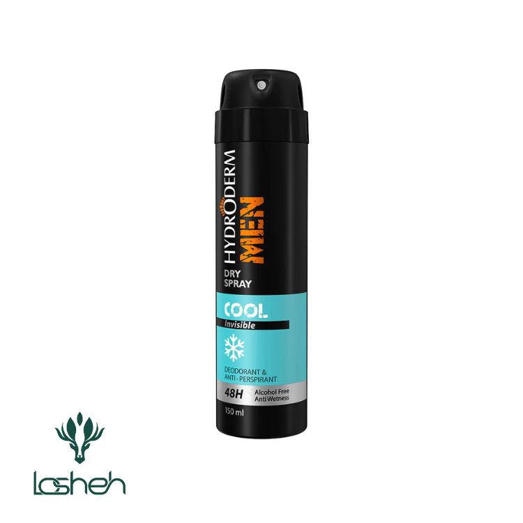اسپری دئودورانت و ضدتعریق مردانه هیدرودرم مدل Cool اسپری دئودورانت و ضدتعریق مردانه هیدرودرم مدل Cool