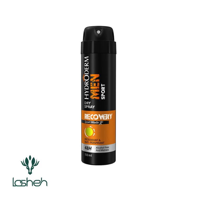 اسپری دئودورانت و ضدتعریق مردانه هیدرودرم مدل Sport Recovery اسپری دئودورانت و ضدتعریق مردانه هیدرودرم مدل Sport Recovery