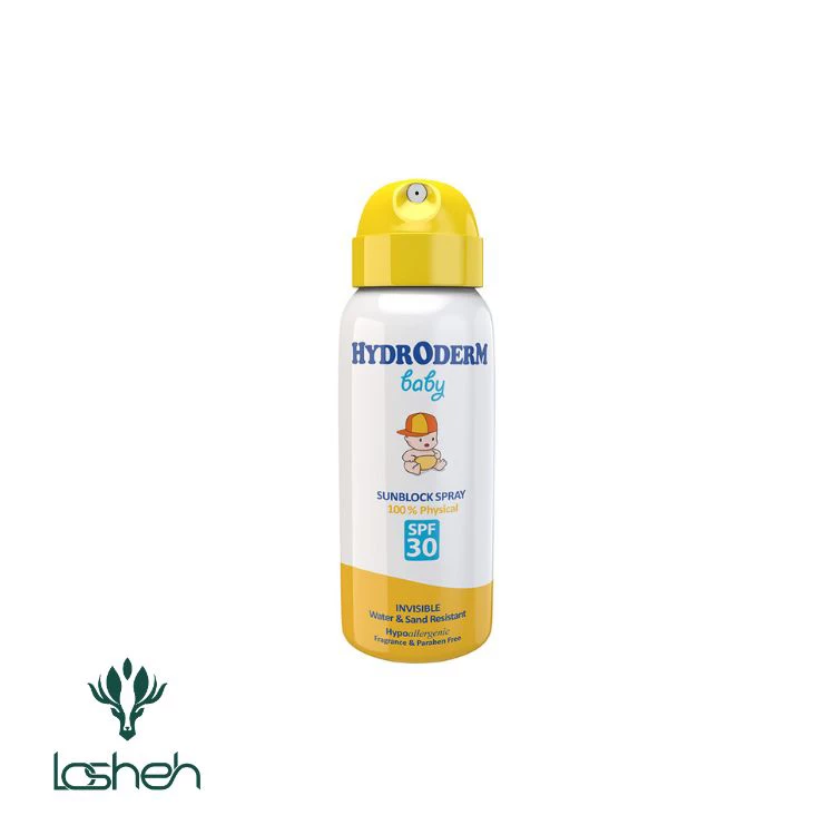 اسپری ضدآفتاب کودکان SPF30 هیدرودرم