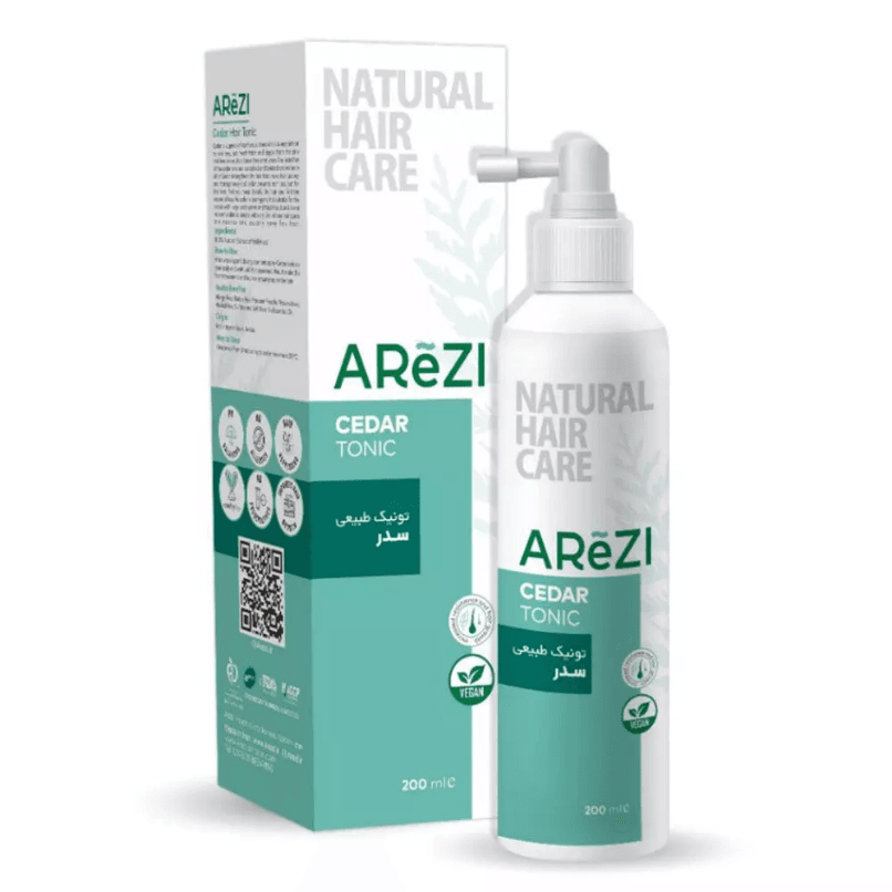 تونیک طبیعی ضد چربی و خارش موی سر عارضی حاوی عصاره سدر حجم 200 میل تونیک طبیعی ضد چربی و خارش موی سر عارضی حاوی عصاره سدر حجم 200 میل - تصویر 1