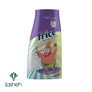 خميردندان ژل مایع کودک فریس با طعم بستنی