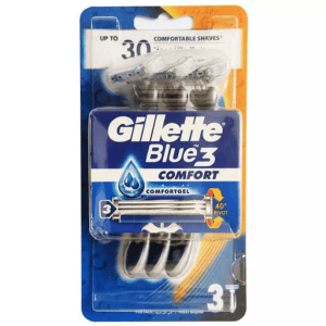 خود تراش مردانه 3 تیغه ژیلت مدل Blue3 Comfort
