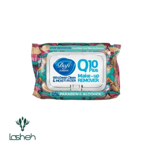 دستمال مرطوب پاک‌کننده آرایش دافی مدل Q10 (طرح گل ۲)