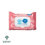 دستمال مرطوب کودک کالاندولا ۵۰ برگ صورتی دافی