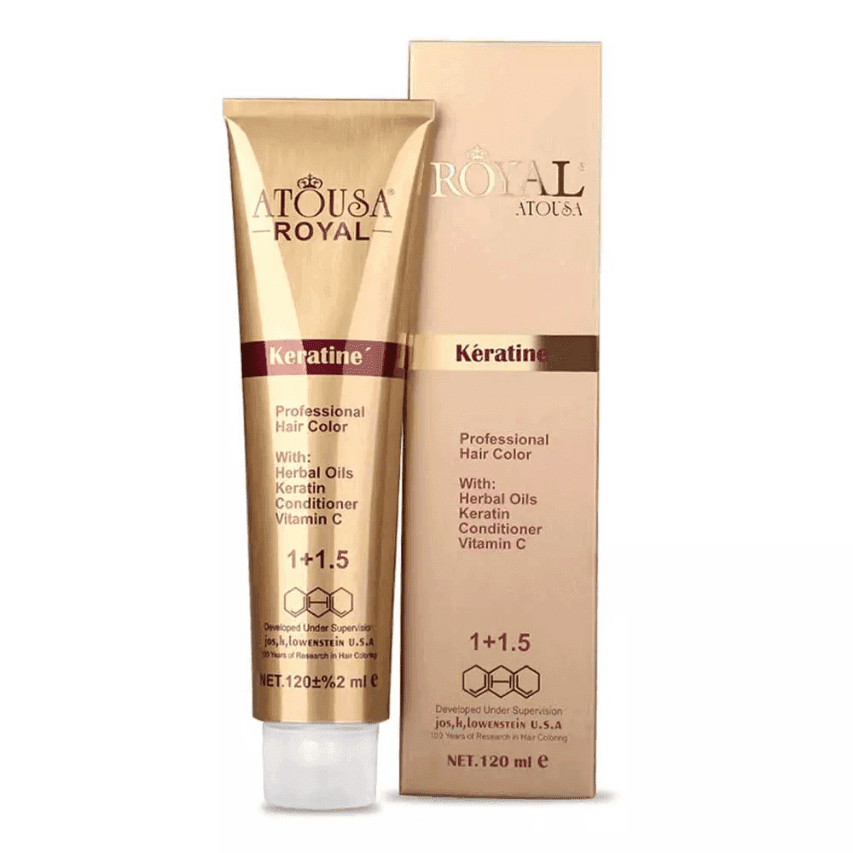 رنگ موی آتوسا رویال سری خاکستری حجم 120 میل رنگ موی آتوسا رویال سری خاکستری حجم 120 میل - تصویر 1