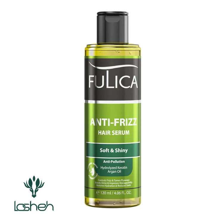 سرم براق کننده مو فولیکا مدل Anty -Frizz|سرم براق کننده و ضد وز مو فولیکا حجم 120 میل سرم براق کننده مو فولیکا مدل Anty -Frizz