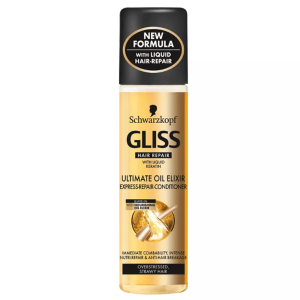 سرم دو فاز مغذی و ضد موخوره شوآرتزکف پروفشنال سری گلیس مدل Ultimate Oil Elixir حجم 200 میل