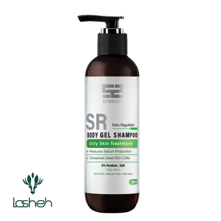 شامپو بدن پوست چرب SR ساین بادی ساین اسکین شامپو بدن پوست چرب SR ساین بادی ساین اسکین