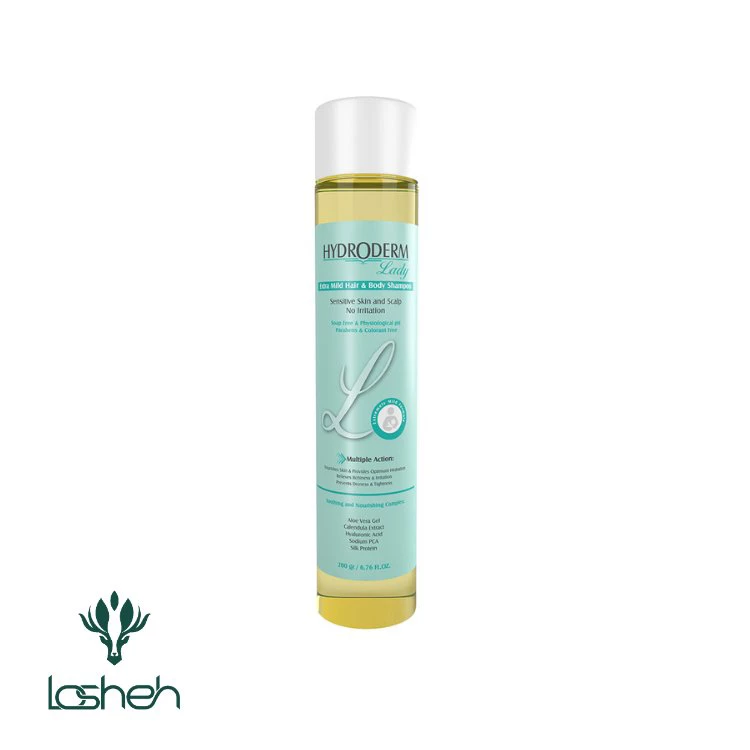 شامپو بسیار ملایم سر و بدن هیدرودرم شامپو بسیار ملایم سر و بدن هیدرودرم
