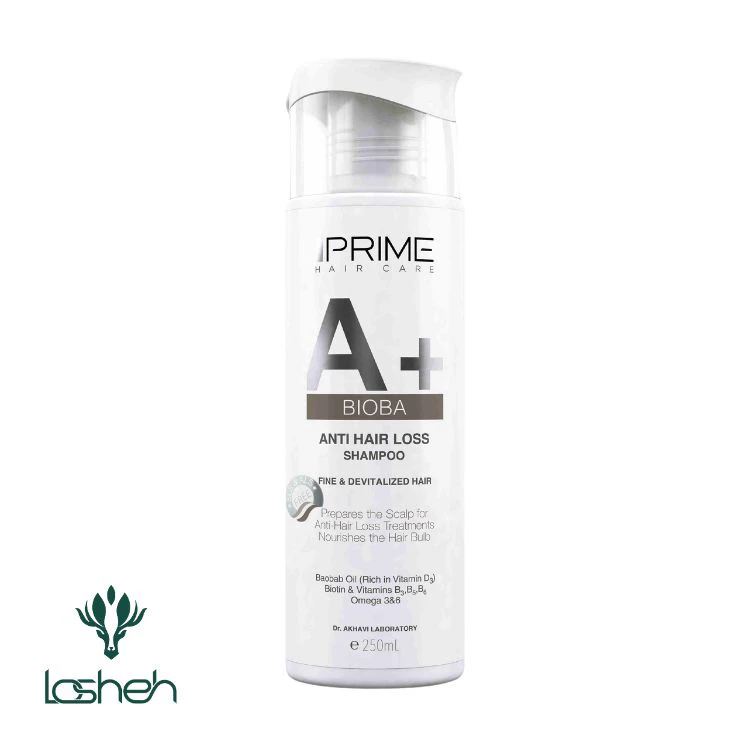 شامپو تقویت‌کننده و ضدریزش مو پرایم