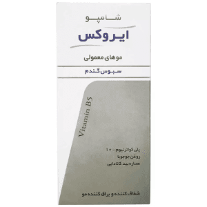 شامپو سبوس گندم ایروکس مناسب موهای معمولی