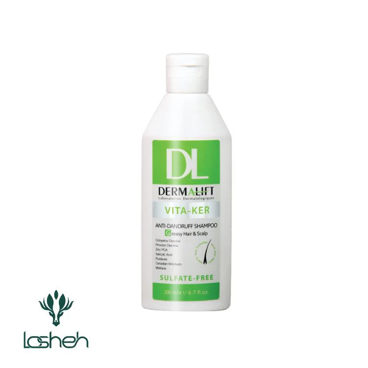 شامپو ضدشوره موی چرب ویتاکر درمالیفت شامپو ضدشوره موی چرب ویتاکر درمالیفت
