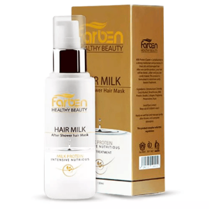 شیر مو مغذی و ترمیم کننده فارابن مناسب مو خشک و آسیب دیده حجم 100 میل