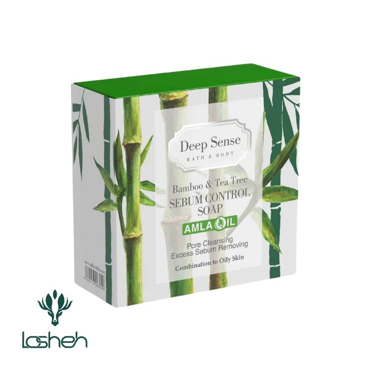 صابون کنترلکننده چربی بامبو و درخت چای دیپ سنس صابون کنترلکننده چربی بامبو و درخت چای دیپ سنس