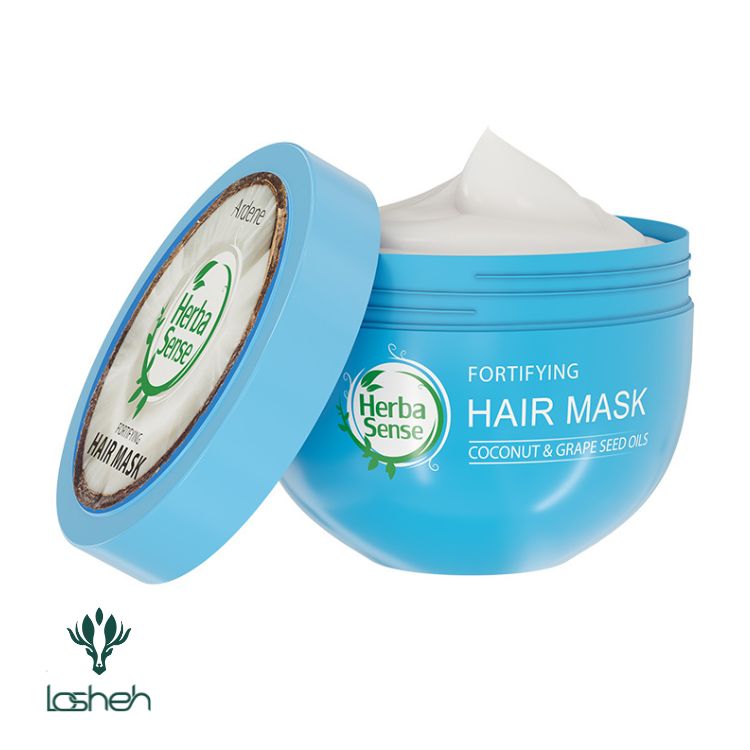 ماسک مو کراتینه ضدریزش روغن نارگیل و دانه انگور آردن هرباسنس ماسک مو کراتینه ضدریزش روغن نارگیل و دانه انگور آردن هرباسنس