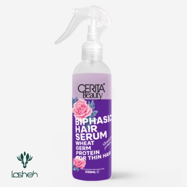 سرم دوفاز محافظ موهای نازک و کم حجم سریتا بیوتی سرم دوفاز محافظ موهای نازک و کم حجم سریتا بیوتی