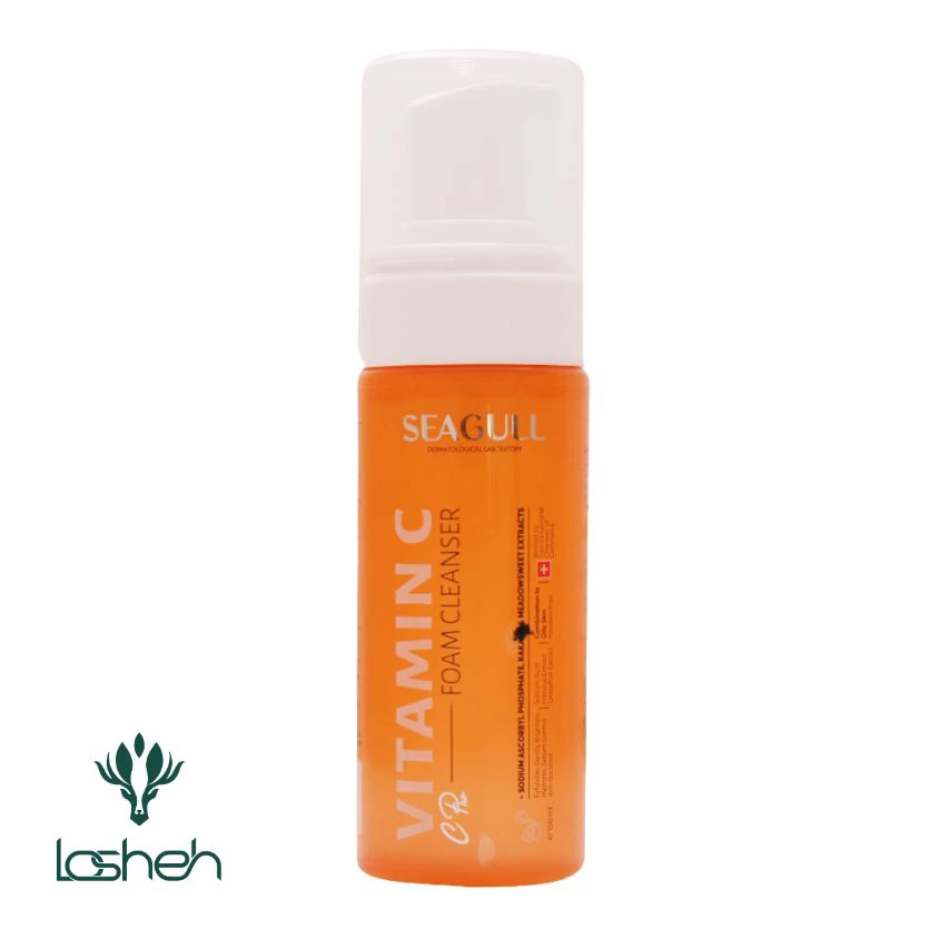 فوم شستشو صورت ویتامین C سی گل فوم شستشو صورت ویتامین C سی گل