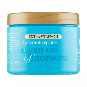 ماسک مو او جی ایکس حاوی روغن آرگان مناسب موهای خشک و آسیب دیده وزن 168 گرمی