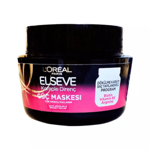 ماسک مو تقویت کننده و ضد ریزش لورآل مناسب موهای ضعیف و شکننده حجم 300 میل