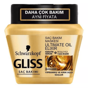 ماسک مو شوآرتزکف پروفشنال سری گلیس مدل احیا کننده حجم 300 میل - کد 121