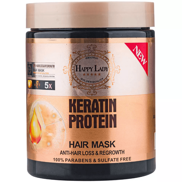 ماسک مو هپی لیدی حاوی روغن آرگان حجم 600 میل ماسک مو هپی لیدی حاوی روغن آرگان حجم 600 میل - تصویر 1