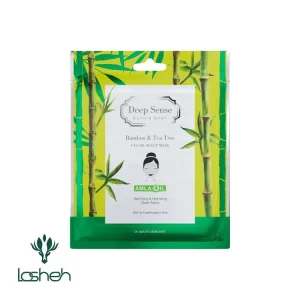 ماسک ورقه‌ای بامبو و درخت چای دیپ سنس