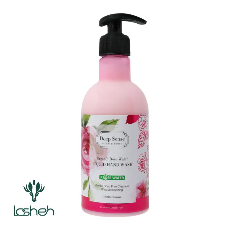 مایع دستشویی کرمی گلاب دیپ سنس مایع دستشویی کرمی گلاب دیپ سنس