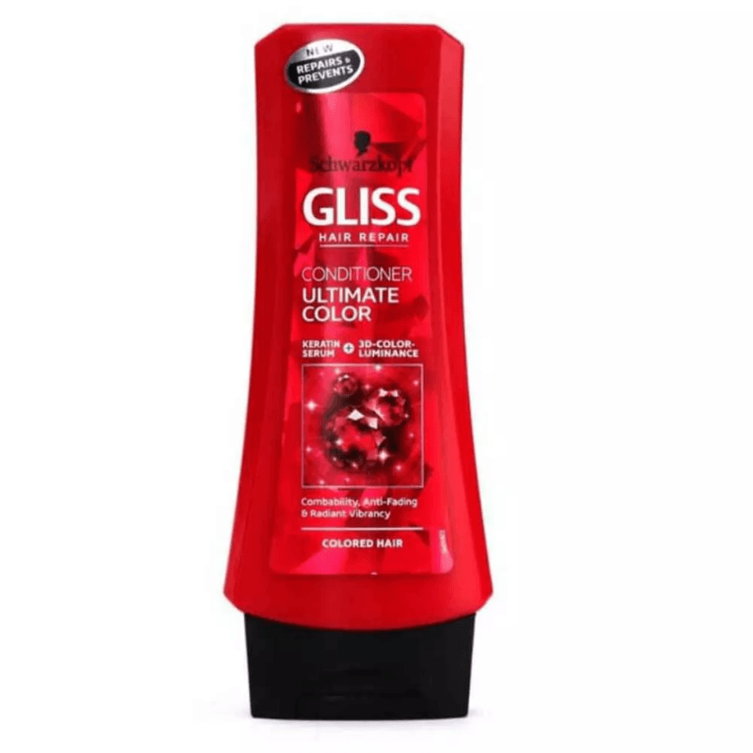 نرم کننده مو گلیس مدل Ultimate Color مناسب مو رنگ شده حجم 360 میل نرم کننده مو گلیس مدل Ultimate Color مناسب مو رنگ شده حجم 360 میل - تصویر 1