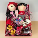 پک ولنتاین قهوه‌ای