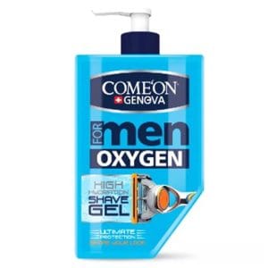 ژل اصلاح آبرسان مردانه کامان مدل Oxygen