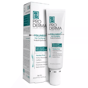 ژل تقویت مو پرودرما مدل Follivest حجم ۲۰ میل
