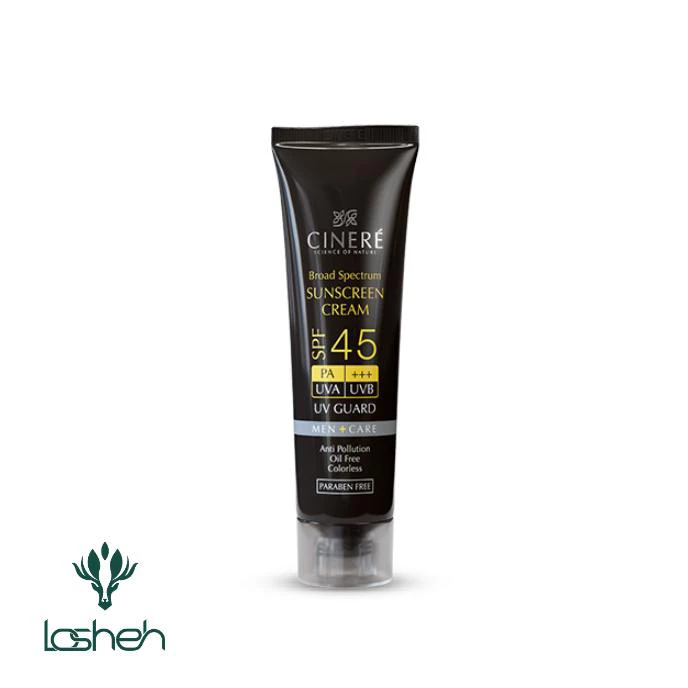 کرم ضدآفتاب SPF45 مردانه سینره