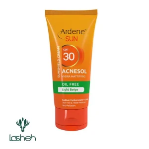 کرم ضدآفتاب آکنه سول SPF30 فاقد چربی مرطوب کننده آردن سان